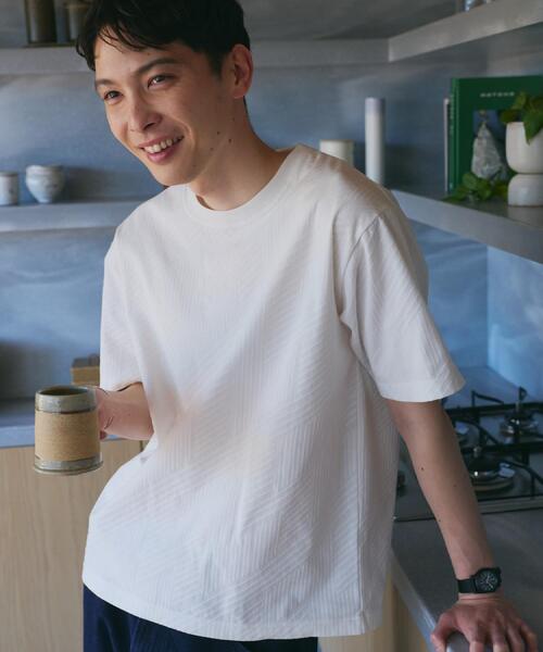 THE SHOP TK tシャツ 「無地だと少し物足りないという方へ」ジオ