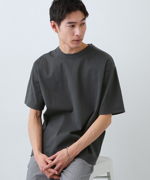 THE SHOP TK tシャツ 「無地だと少し物足りないという方へ」ジオ