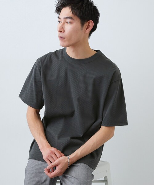 THE SHOP TK tシャツ 「無地だと少し物足りないという方へ」ジオ