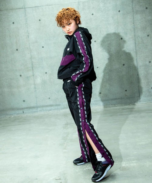 「ROXY」 ナイロンブルゾン LARGE ブラック レディース_画像6