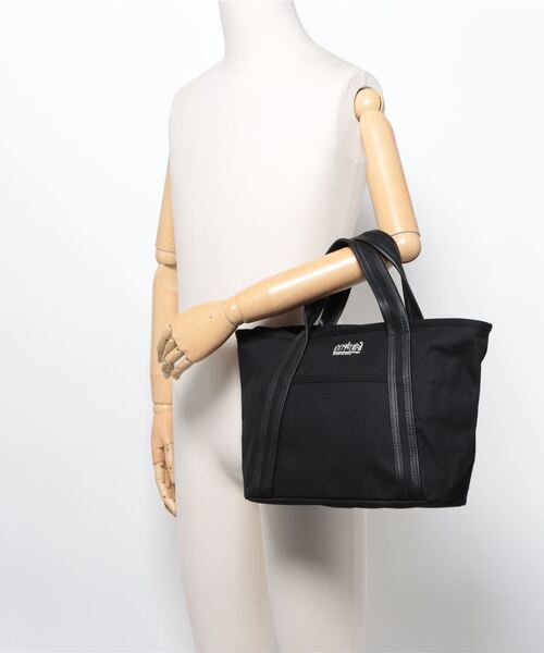 「Manhattan Portage BLACK LABEL」 ハンドバッグ SMALL ブラック メンズ_画像5