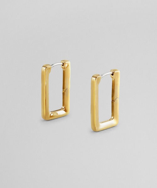 ピアス バゲット_キャッチレスピアス レディースの画像