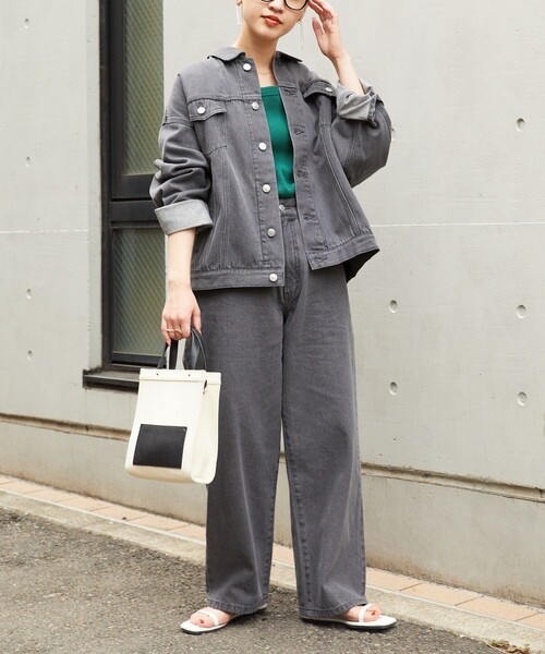 「FREAK'S STORE」 デニムジャケット MEDIUM ブルー レディースの画像