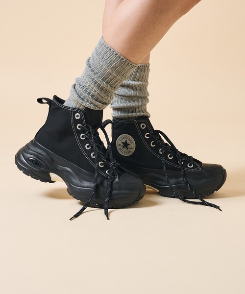 「CONVERSE」 ハイカットスニーカー 23.0cm ナチュラル レディース_画像3