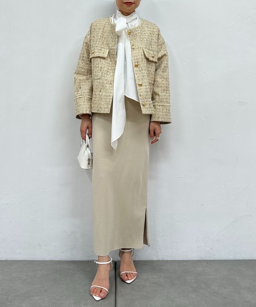 「LOUNGEDRESS」 スカート X-SMALL アイボリー レディース_画像7