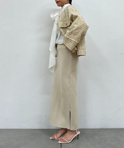 「LOUNGEDRESS」 スカート X-SMALL アイボリー レディース_画像9