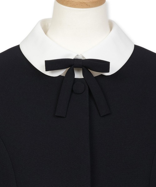 「CHOPIN」 コンビワンピース 150cm ネイビー レディース_画像6