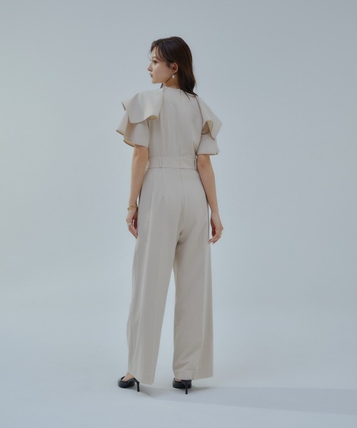 ORGUE（オルグ） オールインワン Frill collar all-in-one/フリル