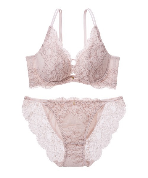 PEACH JOHN ブラショーツ　3セット　G100/5L PEACH JOHN（ピーチジョン） ブラジャー ショーツセット 盛れる脇高