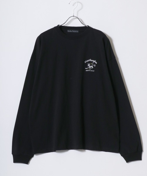 「Mark Gonzales」 長袖Tシャツ M ホワイト メンズ_画像6