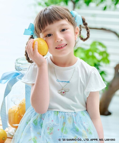 「ANY」 「KIDS」半袖ワンピース「sanrioコラボ」 140 ブラック キッズ_画像7