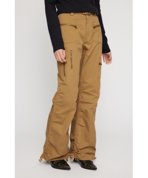 「LAGUA GEM」 カーゴパンツ SMALL ピンク レディース_画像3