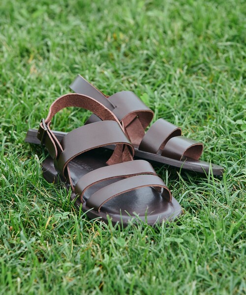 SHIPS（シップス） サンダル CORSO ROMA9:ANKLE STRAP SANDAL メンズ