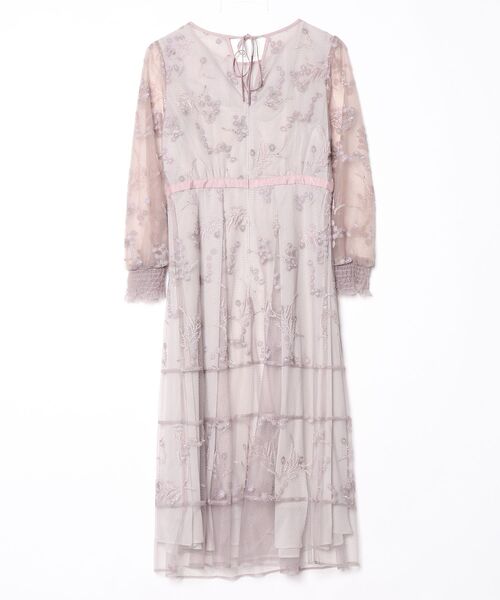 「JILL STUART」 長袖ワンピース 2 ピンク レディース_画像2