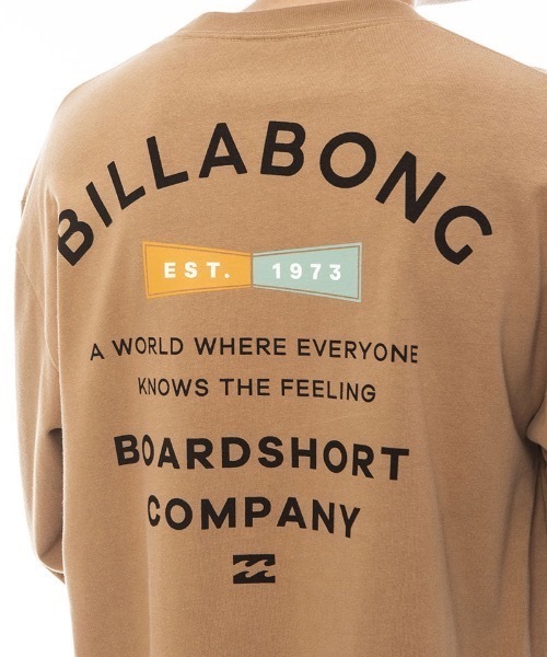 「BILLABONG」 長袖Tシャツ MEDIUM ブラック メンズ_画像2