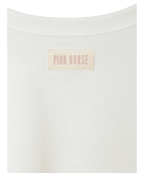 PINK HOUSE（ピンクハウス） tシャツ 半袖 ネームワッペンいっぱい