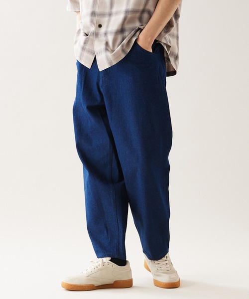 「JOURNAL STANDARD」 デニムパンツ X-LARGE ブラック メンズ_画像4