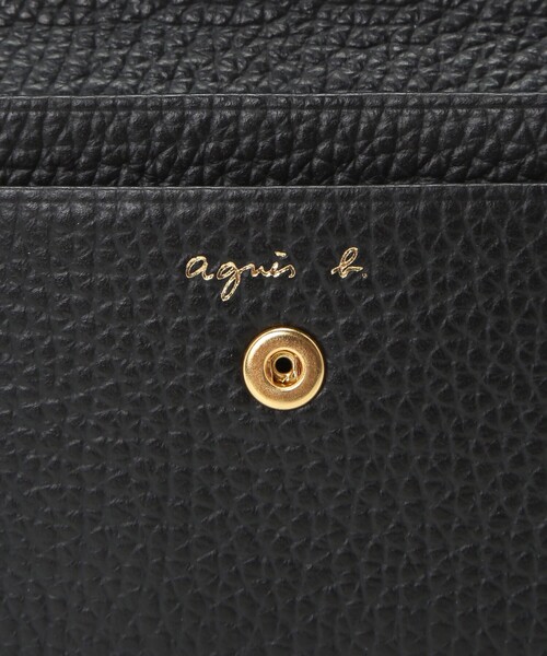 agnes b.（アニエスベー） 財布 FREE ブラック レディース : ZOZOTOWN