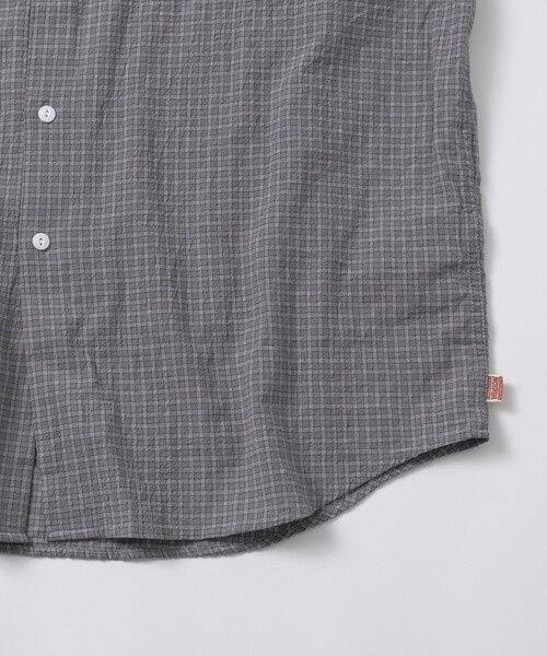 「HINSON」 長袖シャツ MEDIUM グレー メンズ_画像9