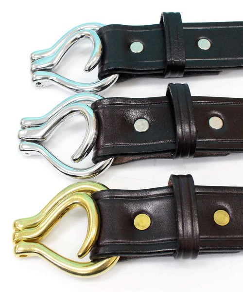 「TORY LEATHER」 ベルト 34 ブラック メンズ_画像6