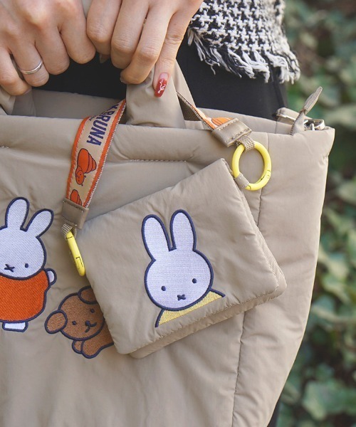 ポーチ Dick Bruna パフチャームミニポーチ レディース : ZOZOTOWN