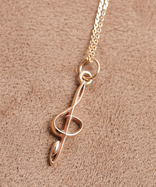 THEFT（セフト） ネックレス セフト / K10 Treble clef NECKLACE