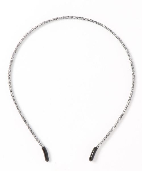 Fun & Daily カチューシャ F＆D : ナローラメカチューシャ : ZOZOTOWN