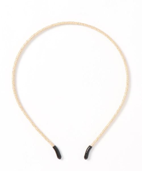 Fun & Daily カチューシャ F＆D : ナローラメカチューシャ : ZOZOTOWN