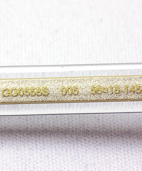 サングラス 「GUCCI/グッチ」スクエア サングラス GG0558S 005 メンズ レディースの画像
