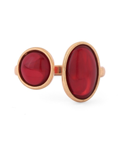 ANEMONE（アネモネ） 指輪 リング カラーストーンのフォークリング