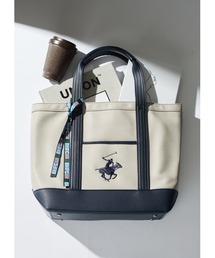 BEVERLY HILLS POLO CLUB トートバッグ 「BEVERLY CLUB」ポロPU