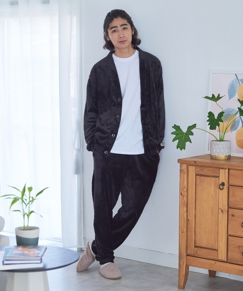 OMMO ノベルティ パジャマ ルームウェア FRUIT OF THE LOOM（フルーツオブザルーム） パジャマ ボア