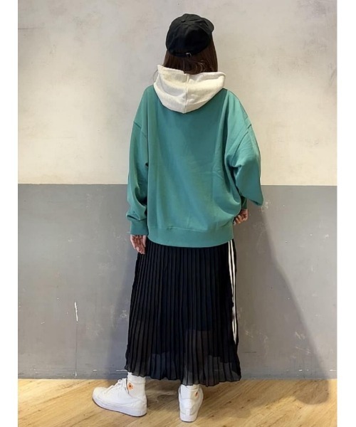 Champion（チャンピオン） レディース パーカー 「Champion」切り替え