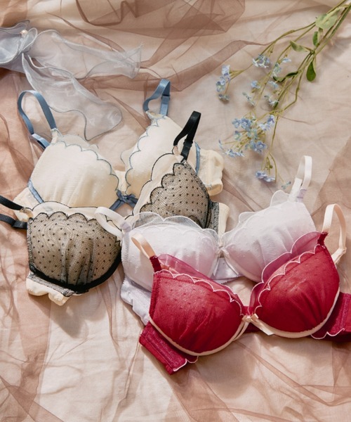 northerly（ノーザリー） ブラジャー ショーツセット シアードット