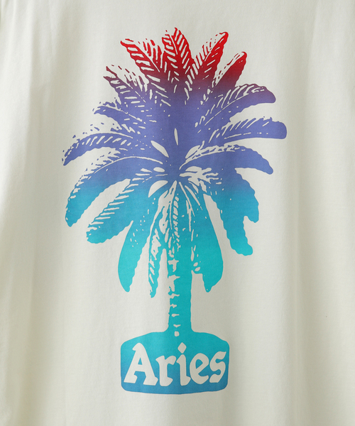 Aries Tシャツ ARIES tシャツ 「ARIES / アリーズ」PALM SS TEE メンズ