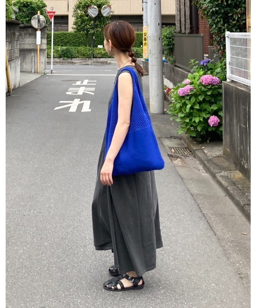 ノースリーブ 切り替えデザイン ワンピース CORNERS ワンピース 切り替えデザインノースリーブロング