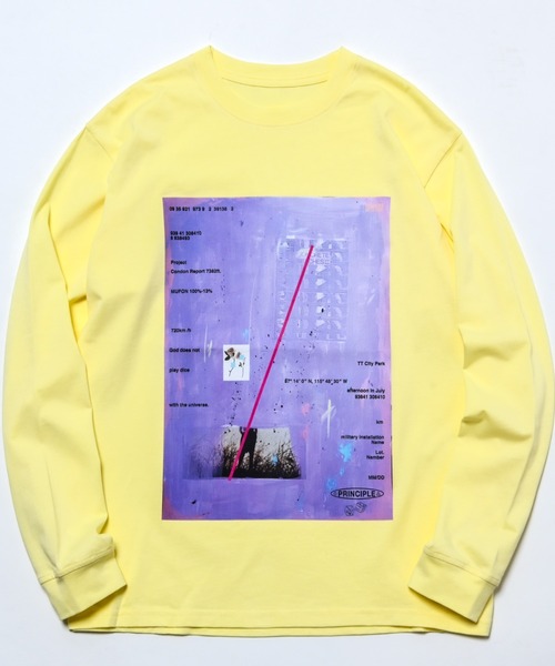 room.13 アートプリント Tシャツ graphic T-shirt3（Tシャツ/カットソー）｜room.13（ルーム