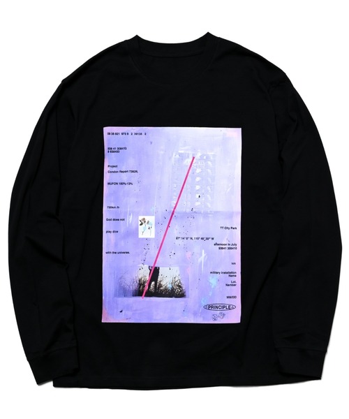 room13 レア色　ビックシルエットＴシャツ room.13 tシャツ graphic long sleeveT-shirt3 メンズ