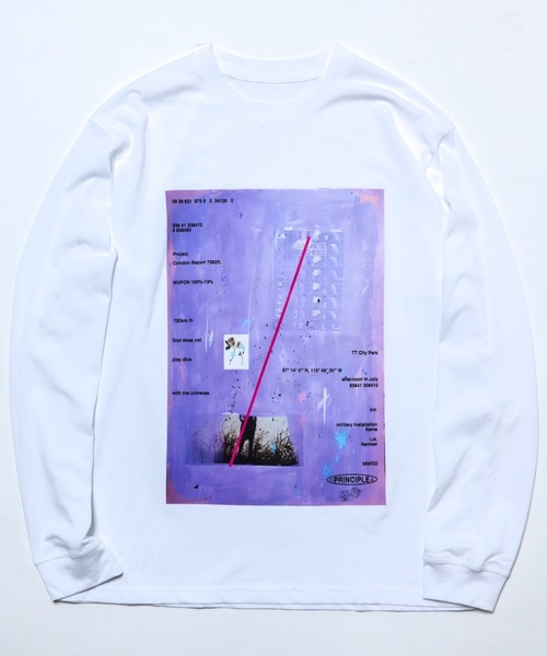 room.13 アートプリント Tシャツ graphic T-shirt3（Tシャツ/カットソー）｜room.13（ルーム
