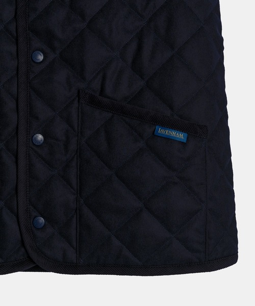 ベスト ジレ WOOL THORNHAM WOMENS / ウール ソーンハム ウィメンズ レディース LAVENHAM ベスト ジレ WOOL THORNHAM WOMENS / ウール