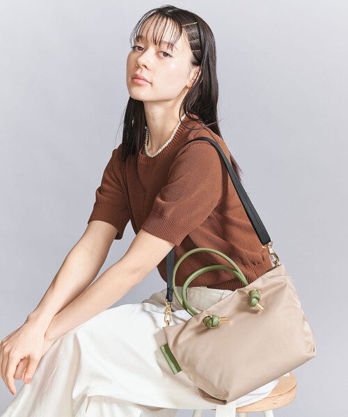VIOLAd'ORO BIANCA トートバック　S VIOLAd'ORO トートバッグ VIOLAd'ORO / BIANCA ナイロン S