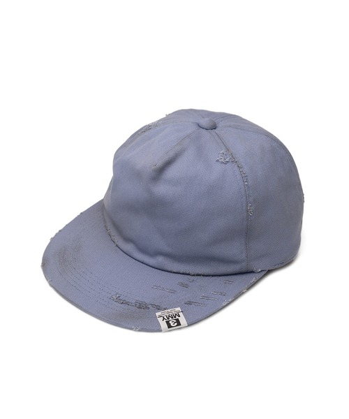 キャップ 帽子 Damaged Canvas Big Cap メンズの画像