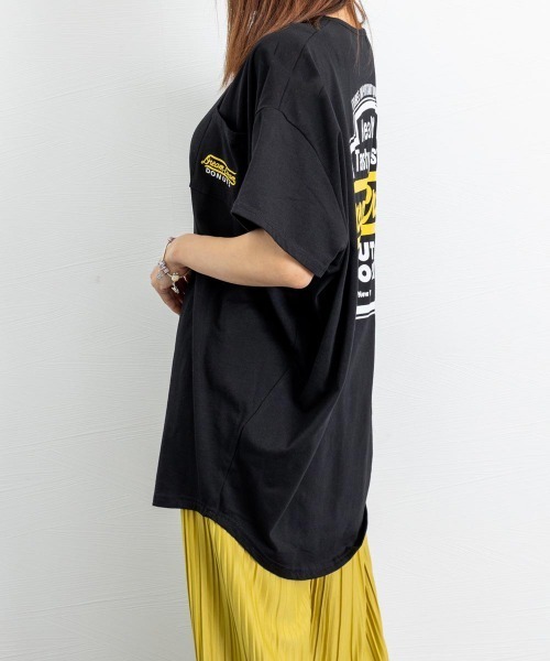 miniministore tシャツ チュニックロンT 半袖 ロングtシャツ夏