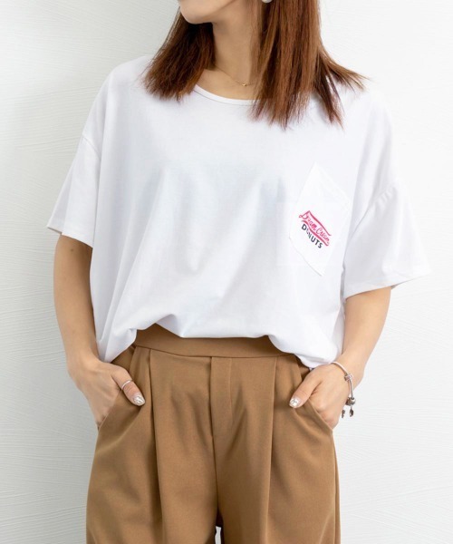 チュニックTシャツ サイドスリット[品番：II000007282