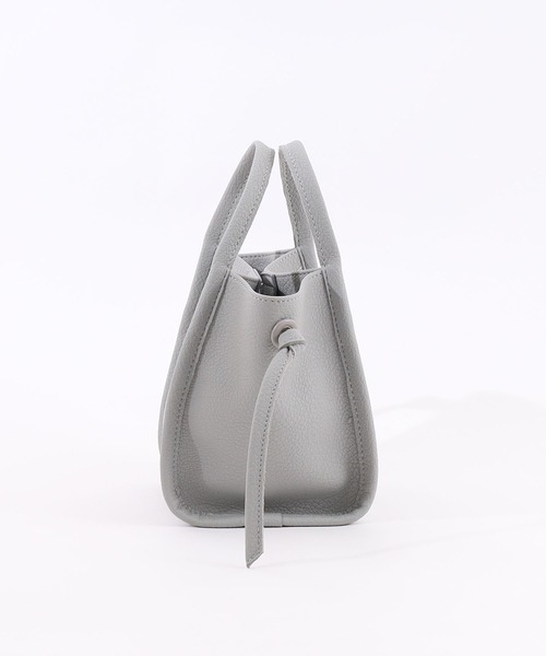 COOCO（クーコ） トートバッグ ソフトフェイクレザーパイピング