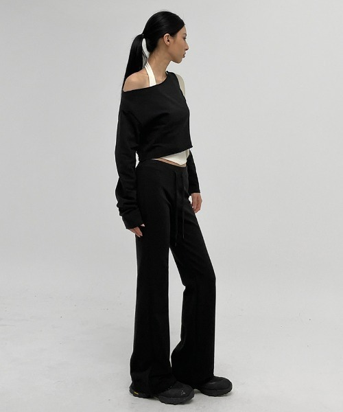 BLACKUP tシャツ 「MADE」 ベラーディSET - ボートネックオフ