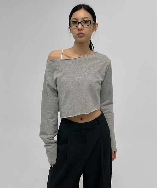 BLACKUP tシャツ 「MADE」 ベラーディSET - ボートネックオフ