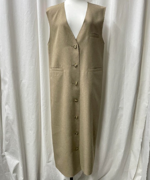 ベスト ジレ PROVOKE/プロヴォーク student long vest ロングベスト レディース ベスト ジレ STUDENT LONG VEST レディース : ZOZOTOWN Yahoo!店