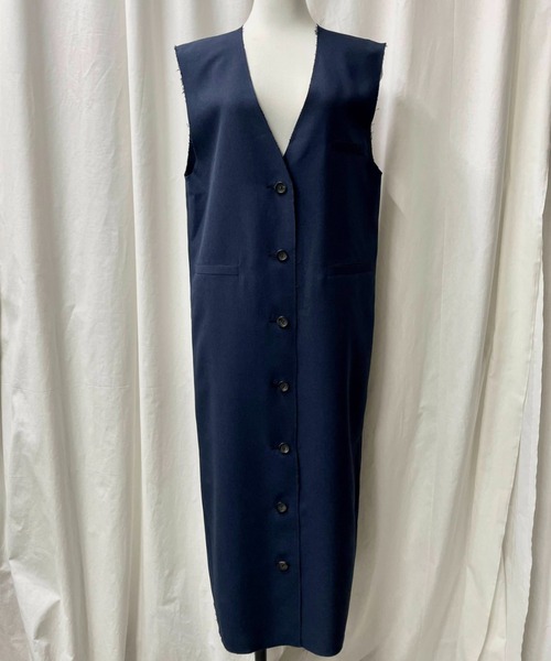 ベスト ジレ STUDENT LONG VEST レディース : ZOZOTOWN Yahoo!店