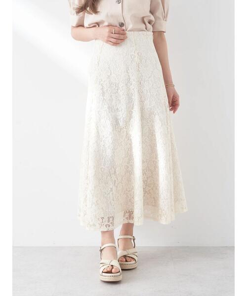 DOLCE&GABBANA レース　スカート ピンクのガールズ DGロゴ レース スカート | Dolce&Gabbana®